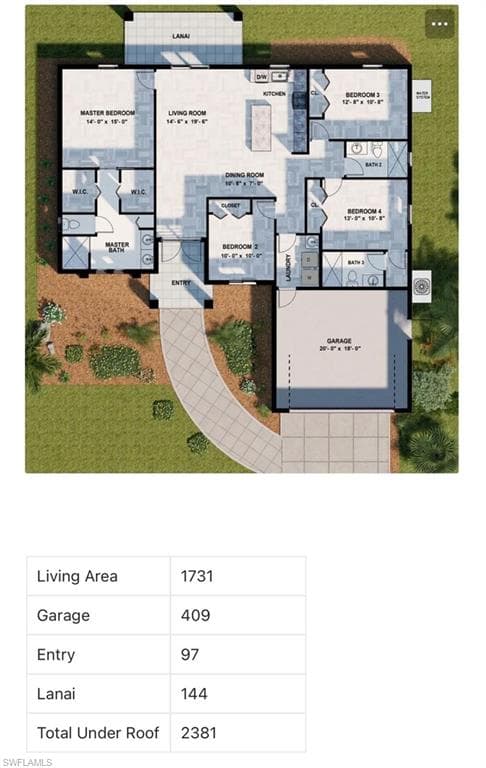 525 Kilgour Ave S, Lehigh Acres, FL 33974-3
