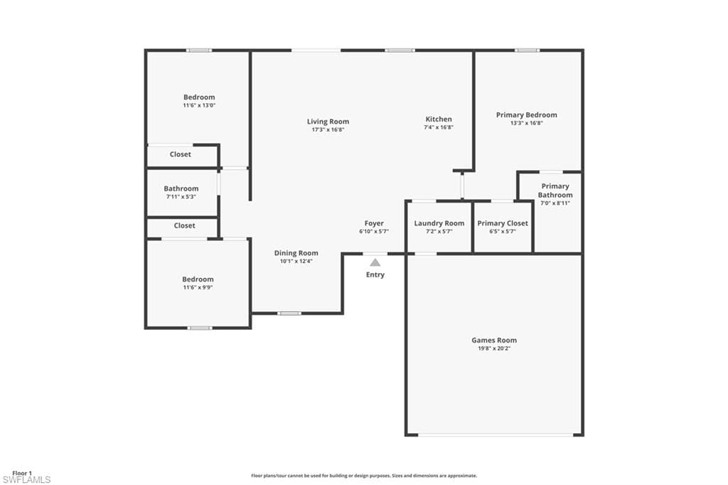 1111 Dutchess St E, Lehigh Acres, FL 33974-2