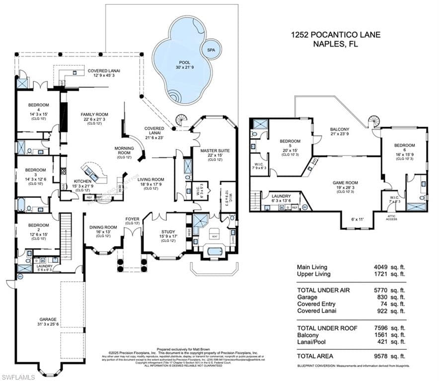 1252 Pocantico Ln, Naples, FL 34110-30