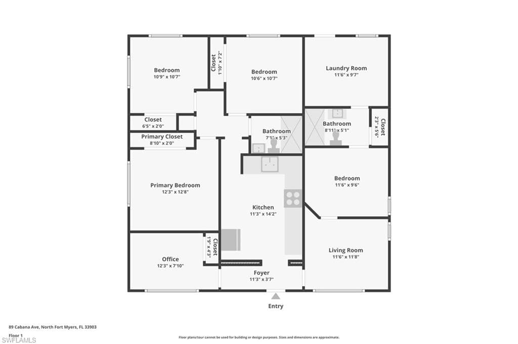 89 Cabana AVE, NORTH FORT MYERS FL 33903-23